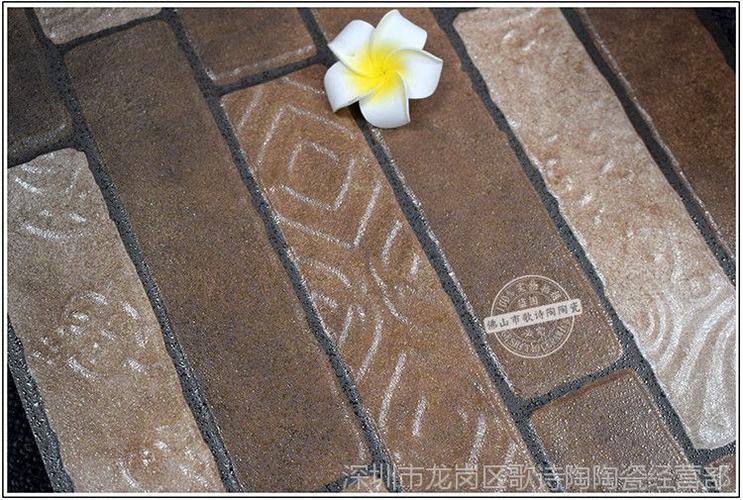 仿文化石瓷砖电视背景墙300*600仿古砖 客厅阳台复古砖别墅外墙砖